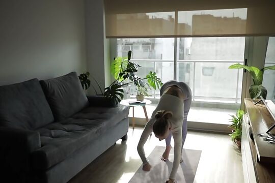 Pull My Yoga Pants Down and Fuck Me in Downward pet