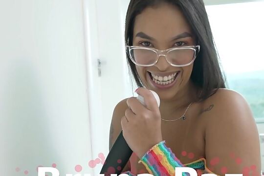  XXX - Slutty Brunette Taking Cock in Her Pussy and Ass