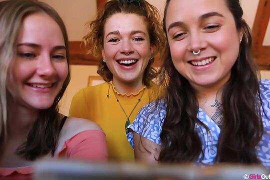 Eva May Juno And Pixie Faye In B