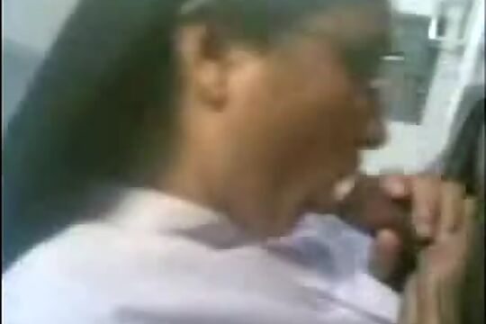  XXX - Nun from Sri Lanka gives blowjob to some lucky dude